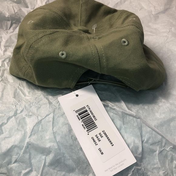 Staple Montrose “Staple the World Over” Snapback Hat Sage New with Tags - Picture 3 of 3